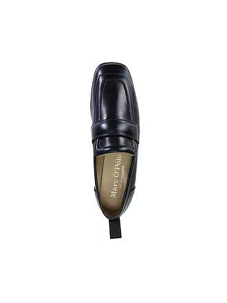 MARC O'POLO | Lederschuhe - Loafer | schwarz