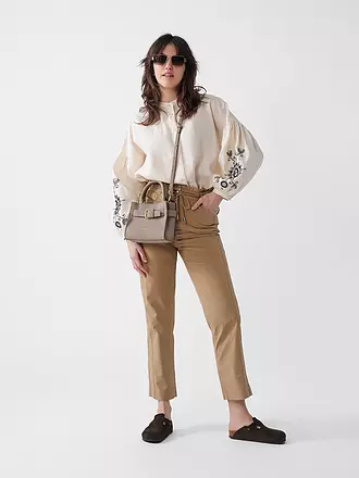MARC O'POLO | Ledertasche - Umhängetasche Small | grau