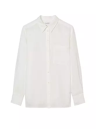 MARC O'POLO | Leinenbluse | dunkelblau