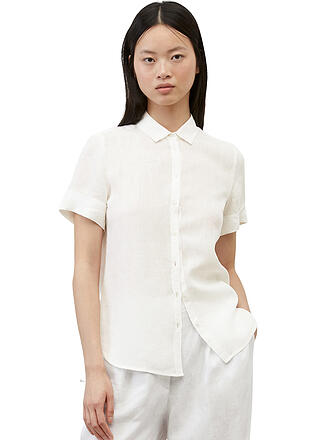 MARC O'POLO | Leinenbluse | dunkelblau