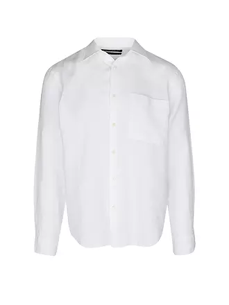 MARC O'POLO | Leinenhemd Regular Fit | weiss
