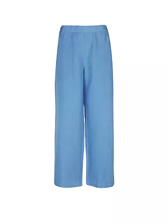 MARC O'POLO | Leinenhose Jogging Fit | blau