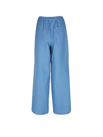 MARC O'POLO | Leinenhose Jogging Fit | blau