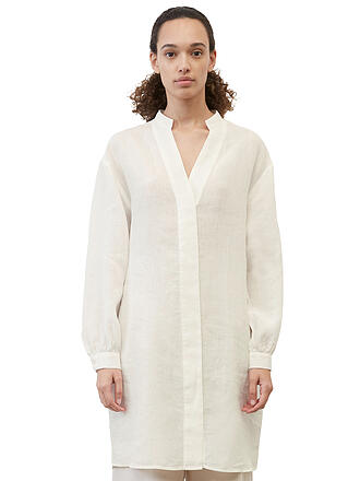 MARC O'POLO | Leinenkleid | weiss