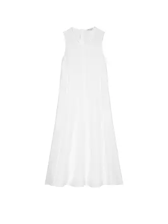 MARC O'POLO | Leinenkleid | weiss