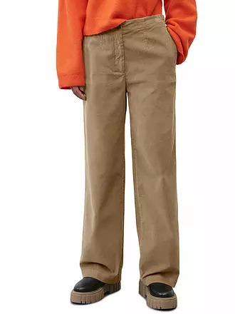 MARC O'POLO | Marlenehose | braun