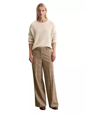 MARC O'POLO | Marlenehose | braun