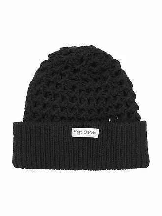 MARC O'POLO | Mütze - Haube | schwarz