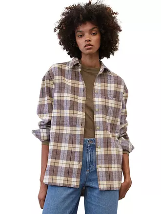 MARC O'POLO | Overshirt | hellbraun