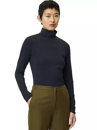 MARC O'POLO | Rollkragenshirt | dunkelblau