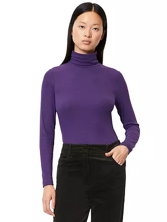 MARC O'POLO | Rollkragenshirt | schwarz