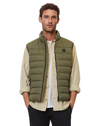 MARC O'POLO | Steppgilet | dunkelgrün