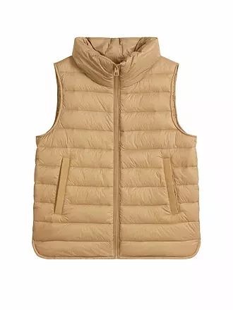 MARC O'POLO | Steppgilet | hellbraun