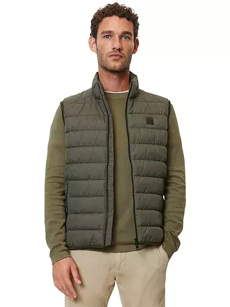 MARC O'POLO | Steppgilet | dunkelgrün