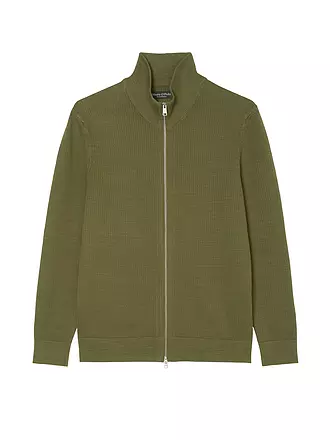 MARC O'POLO | Strickjacke | olive