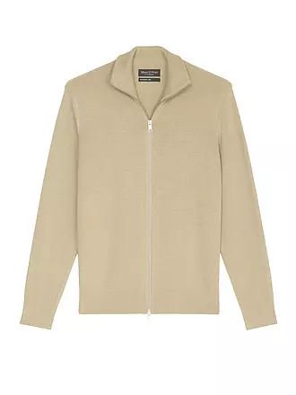 MARC O'POLO | Strickjacke | dunkelrot