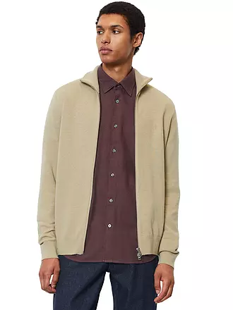 MARC O'POLO | Strickjacke | dunkelrot