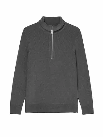 MARC O'POLO | Troyer Pullover | grau