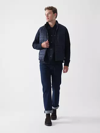 MARC O'POLO | Wende Gilet | blau