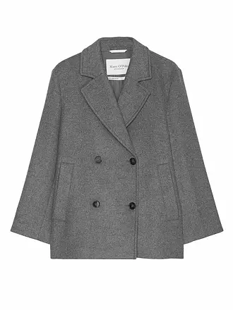MARC O'POLO | Wolljacke | grau