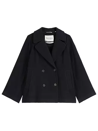 MARC O'POLO | Wolljacke | dunkelblau