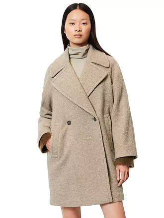 MARC O'POLO | Wollmantel | beige