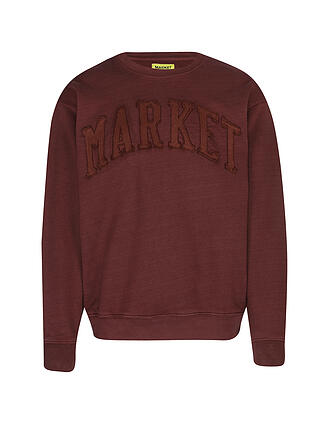 MARKET | Sweater | dunkelrot