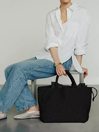 MARREA | Tasche - Tote Bag ALWAYS ON THE RUN Medium | schwarz