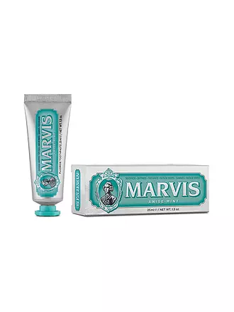 MARVIS | Zahnpasta - Ginger Mint 25ml | hellblau