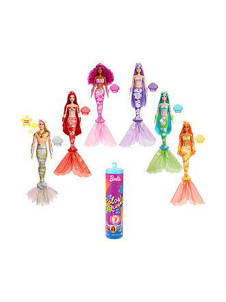MATTEL | Barbie Color Reveal Meerjungfrauen-Puppe Sortiment Serie 1 | keine Farbe