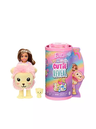 MATTEL | Barbie Cutie Reveal Chelsea Kuschelweich Serie - Löwe | keine Farbe