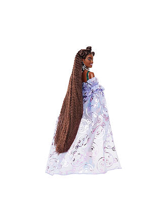 MATTEL | Barbie Extra Fancy Puppe im lila Kleid mit Teddymuster | keine Farbe
