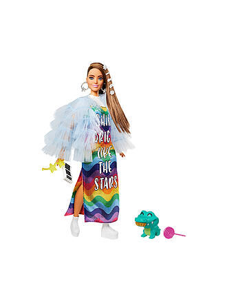 MATTEL | Barbie Extra Puppe im Regenbogenkleid | keine Farbe