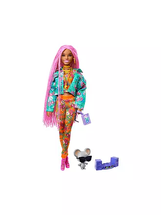 MATTEL | Barbie Extra Puppe mit pinken Flechtzöpfen | keine Farbe