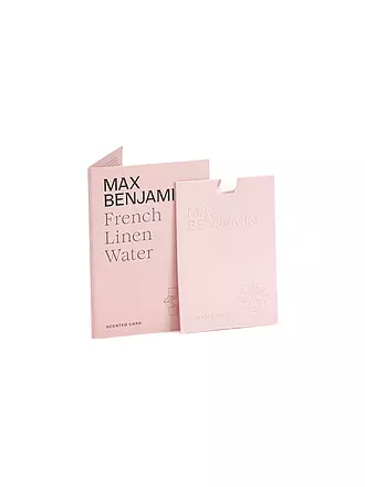 MAX BENJAMIN | Duftkarte CLASSIC COLLECTION French Linen | orange