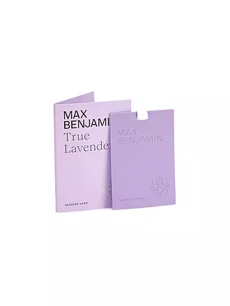 MAX BENJAMIN | Duftkarte CLASSIC COLLECTION Lemongrass & Ginger | lila