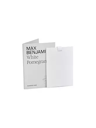 MAX BENJAMIN | Duftkarte CLASSIC COLLECTION Pink Pepper | weiss
