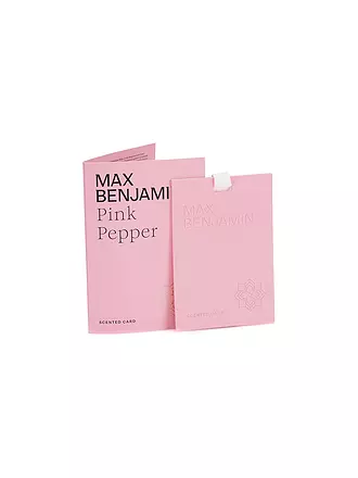 MAX BENJAMIN | Duftkarte CLASSIC COLLECTION Pink Pepper | orange