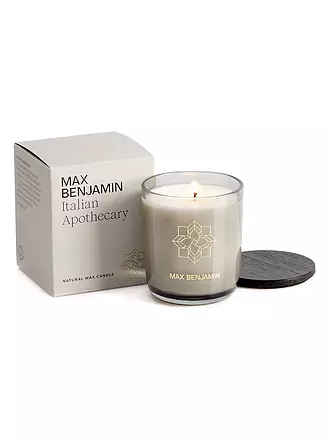 MAX BENJAMIN | Duftkerze CLASSIC COLLECTION 210g Acqua Viva | hellgrau