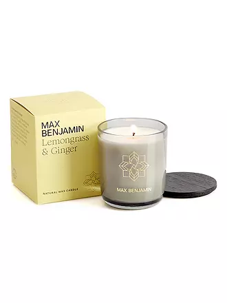 MAX BENJAMIN | Duftkerze CLASSIC COLLECTION 210g French Linen | hellgrün