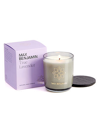 MAX BENJAMIN | Duftkerze CLASSIC COLLECTION 210g French Linen | lila