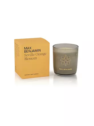 MAX BENJAMIN | Duftkerze CLASSIC COLLECTION 210g Lemongrass & Ginger | orange