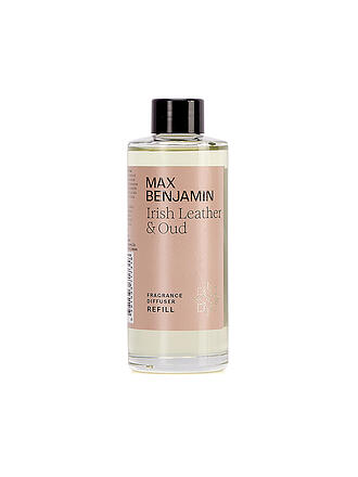 MAX BENJAMIN | Nachfüllung Raumduft CLASSIC COLLECTION 150ml Irish Leather & Oud | hellgrau