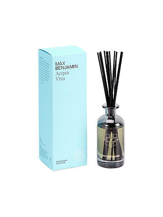 MAX BENJAMIN | Raumduft Diffuser CLASSIC COLLECTION 150ml Irish Leather & Oud | hellblau