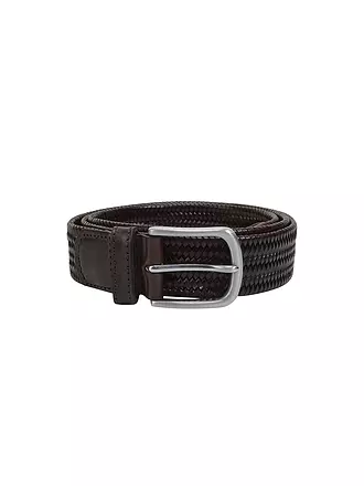 MAX CALVIN | Ledergürtel | braun
