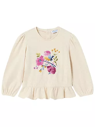 MAYORAL | Baby Langarmshirt | beige