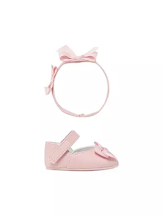 MAYORAL | Baby Schuhe und Haarreif 2-teilig | creme