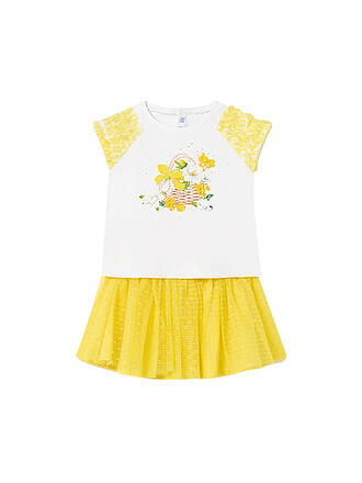 MAYORAL | Baby Set 2-teilig Shirt mit Rock | gelb