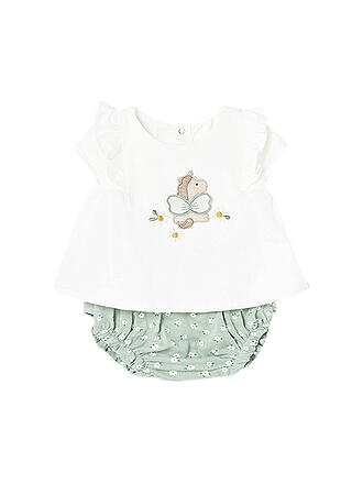 MAYORAL | Baby Set 2-teilig T-Shirt und Shorts | hellgrün