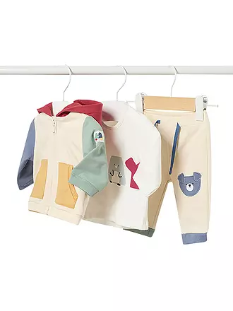 MAYORAL | Baby Set Jacke, Shirt und Hose 3-teilig | beige